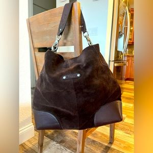 Cole Haan Suede Shoulder Bag
